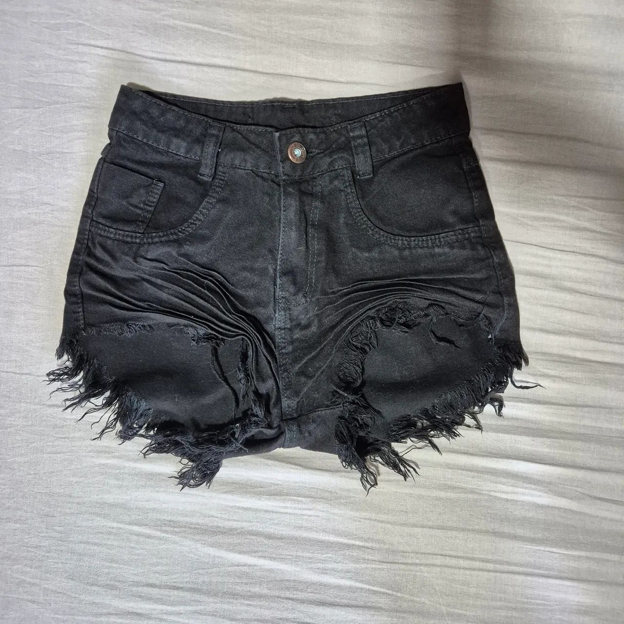 short jeans preto