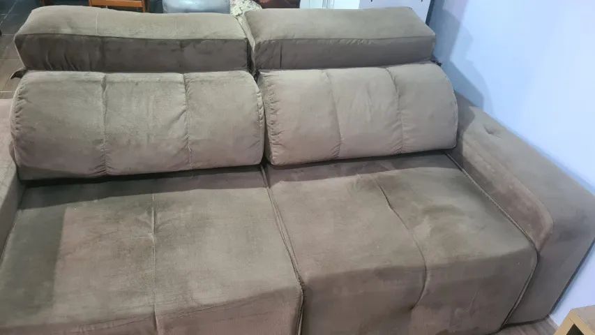Sofá retratil e reclinavel  - Foto 4