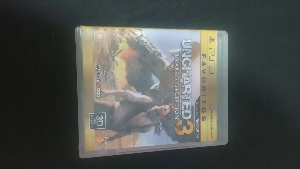 Uncharted 3 PS3 Envio OLX ENTREGA FÁCIL 