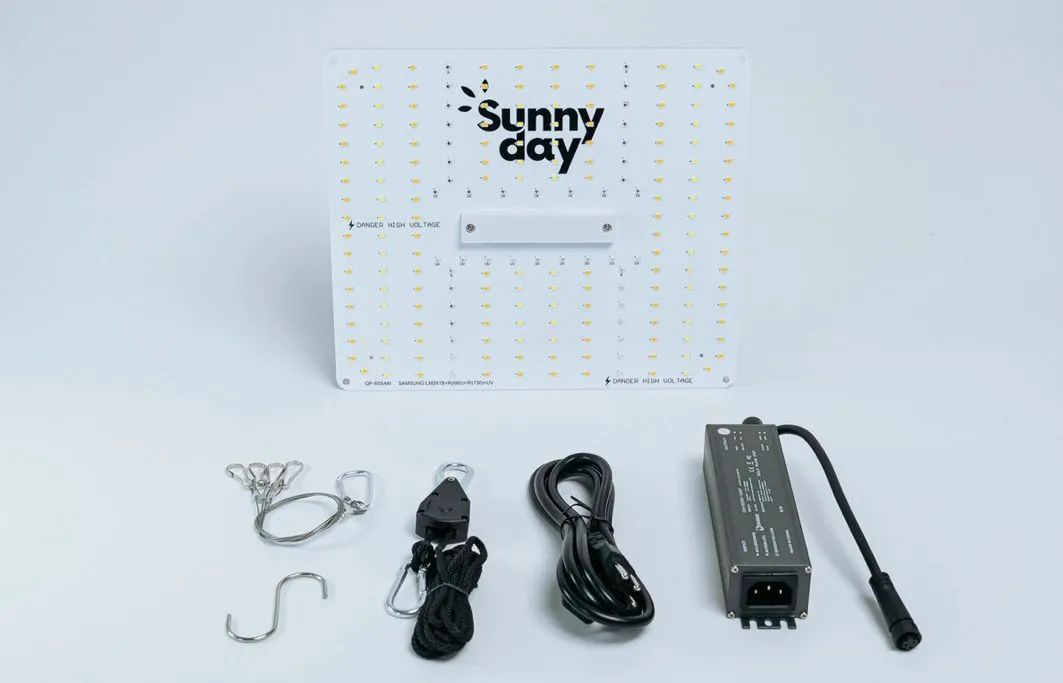 Painel Led Grow Cultivo Indoor Quantum Samsung LM281B 65W Dimmer ...