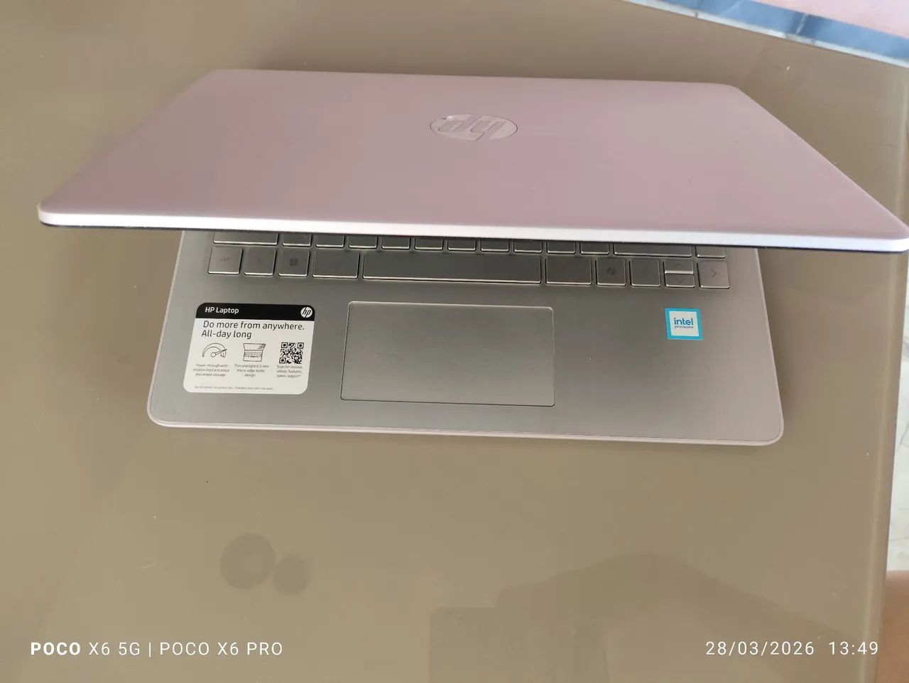 Notebook HP  N150 / Cor rosa 