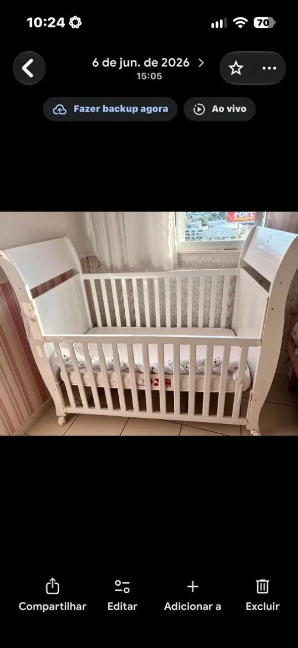 Berço infantil. Bom estado