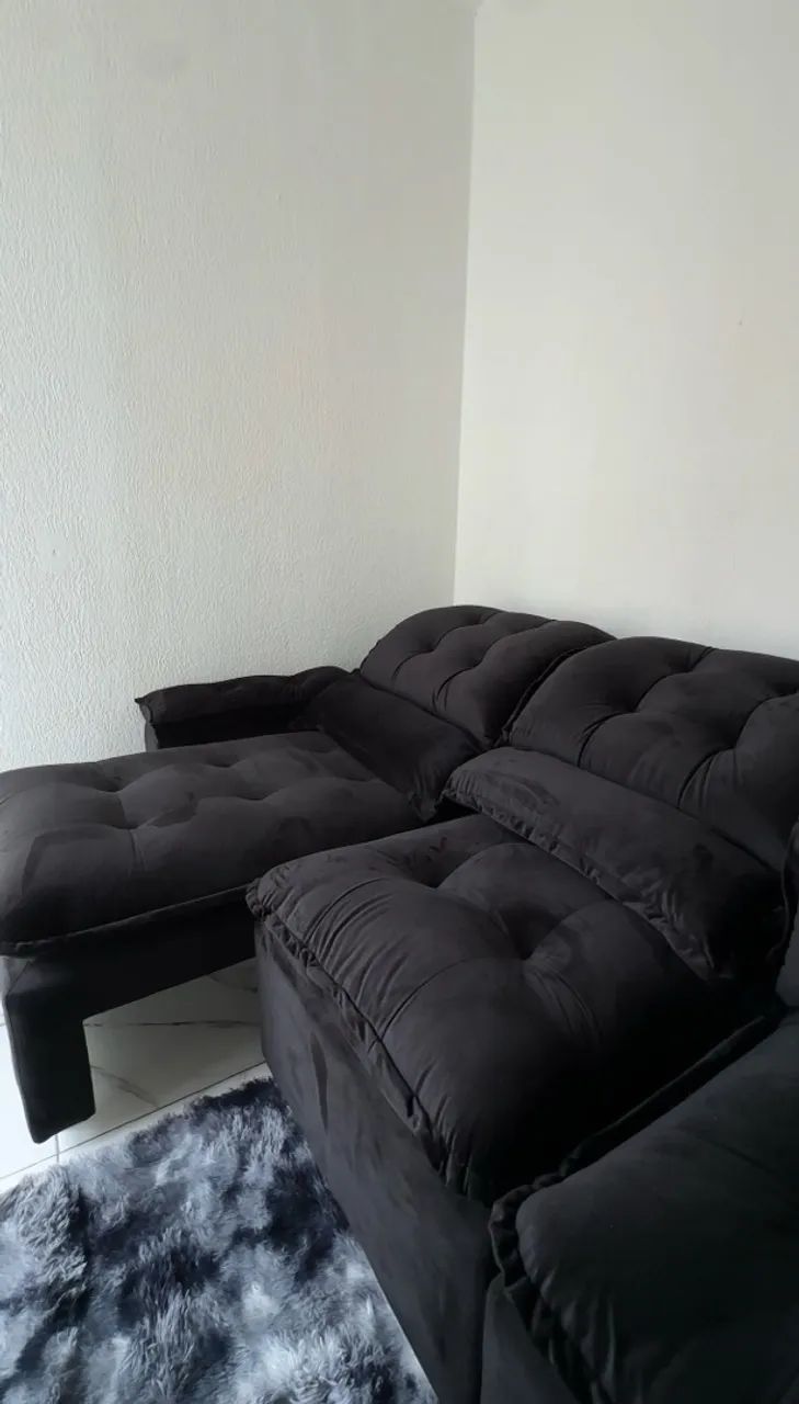 Sofá Retrátil e Reclinável Acento Pillow top - Foto 4