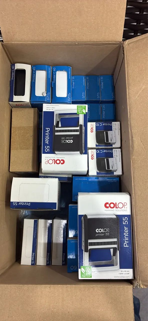 Carimbos variados colop 