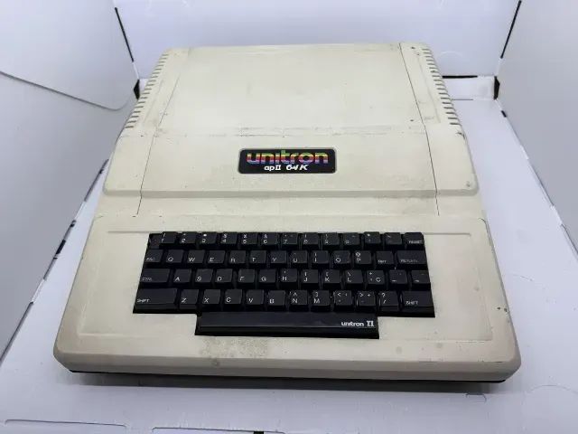Micro Computador Apple 2 Unitron Apii 64k Raro No Estado (Usado)