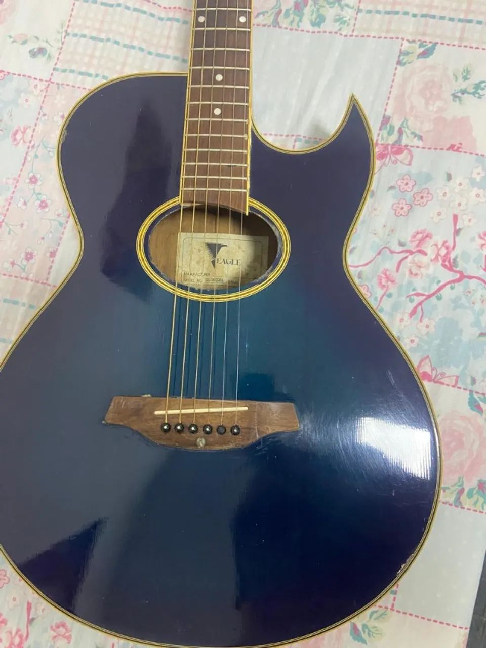 Violão Elétrico Eagle Gl 36 desapegando  - Foto 2