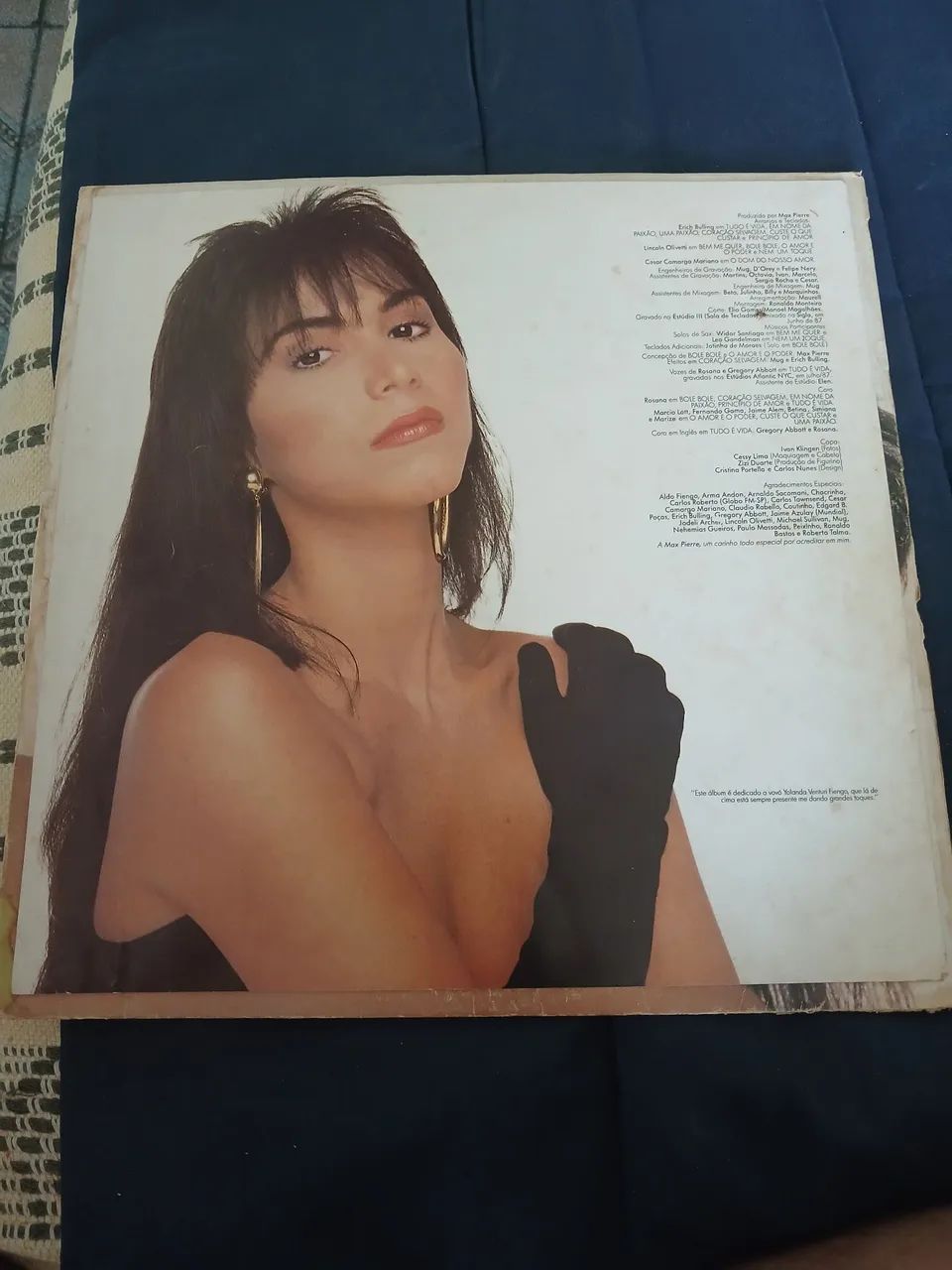Disco de vinil lp Rosana coração selvagem  - Foto 3