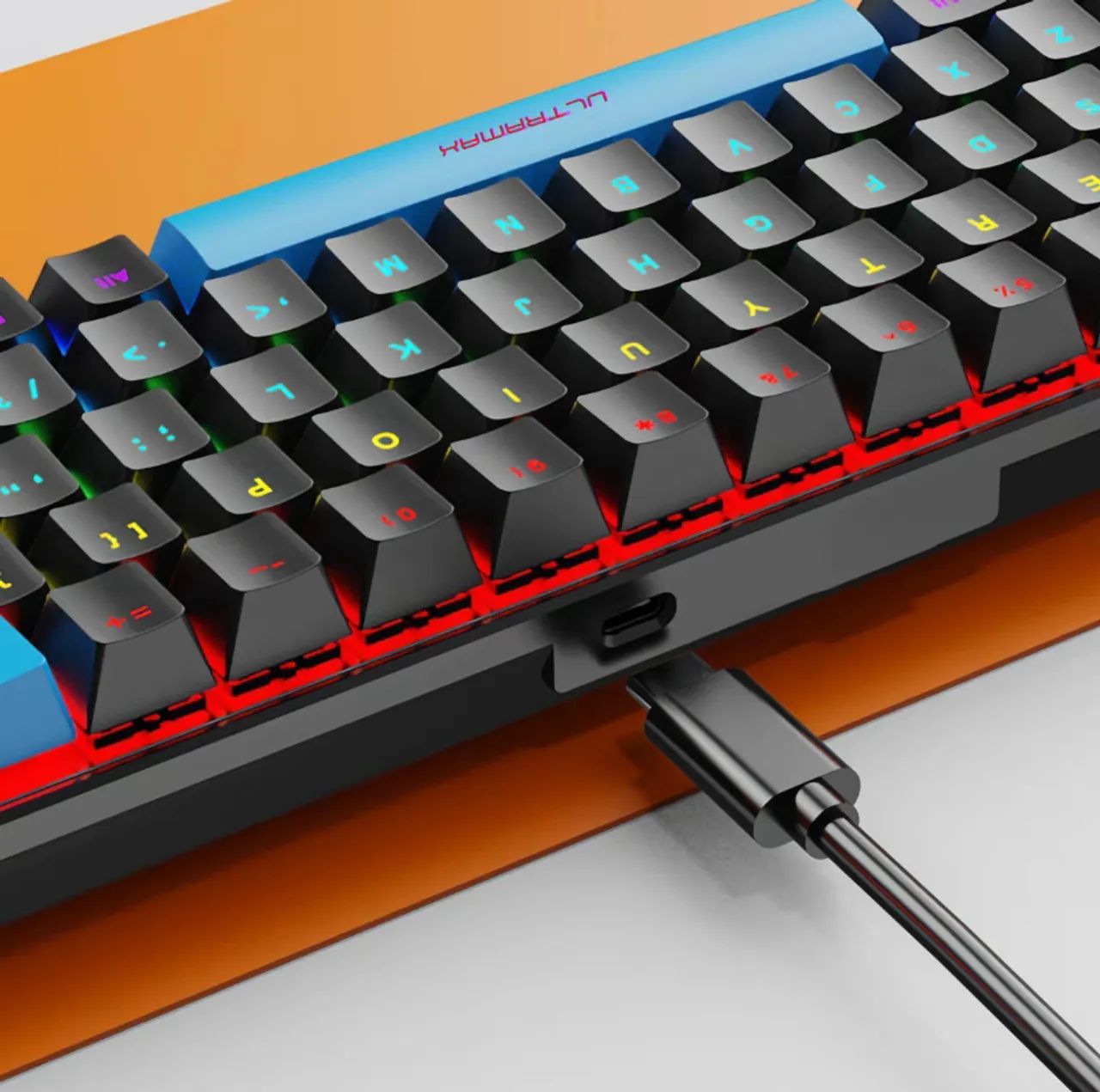 Teclado mecânico switch marrom NOVO? - Foto 2