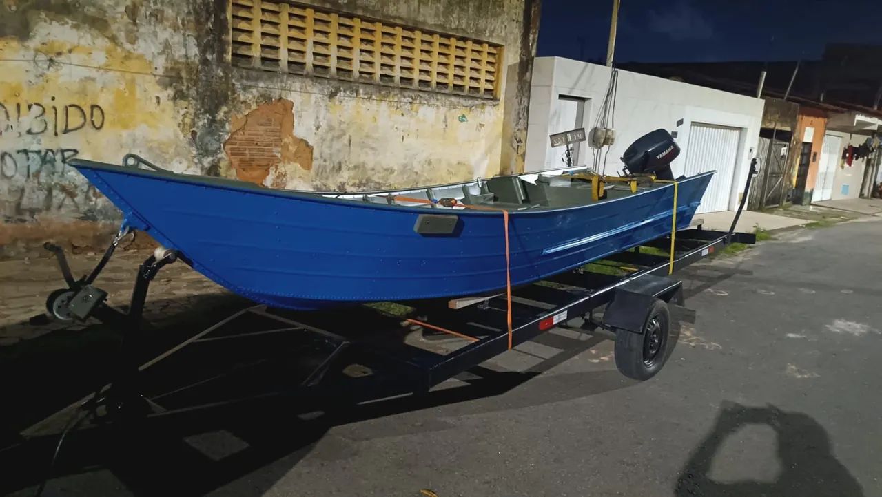 Barco tapajós 5m alumínio (somente o casco)