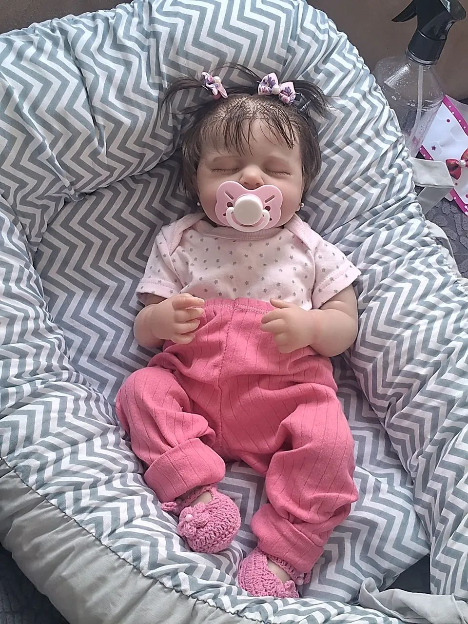 Bebê Tipo Reborn Pode dar Banho - Foto 2