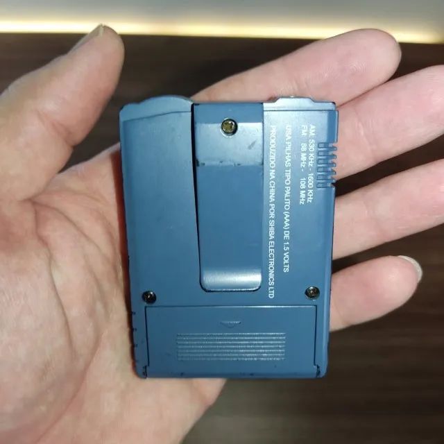Mini Radio - AM e FM - Gillette SensorExcel - À pilhas - Foto 2