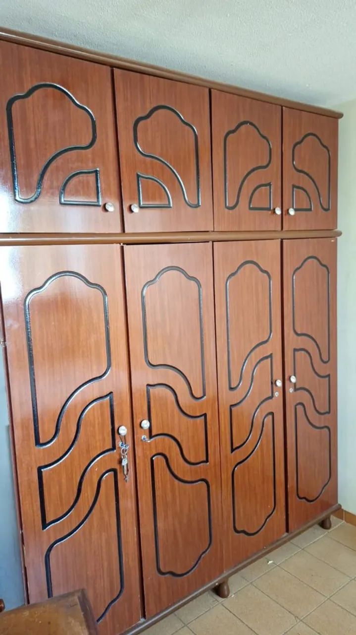 Large 4-Door Wardrobe