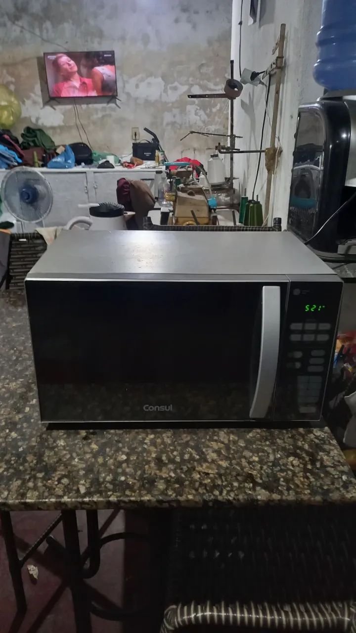 Forno elétrico e micro-ondas  - Foto 4