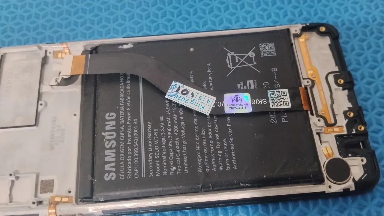 Display com bateria Galaxy A20S  já compelicula - Foto 5