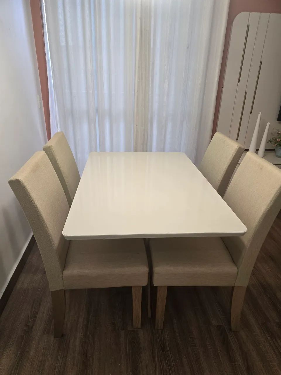 Mesa de jantar com 4 cadeiras  - Foto 2