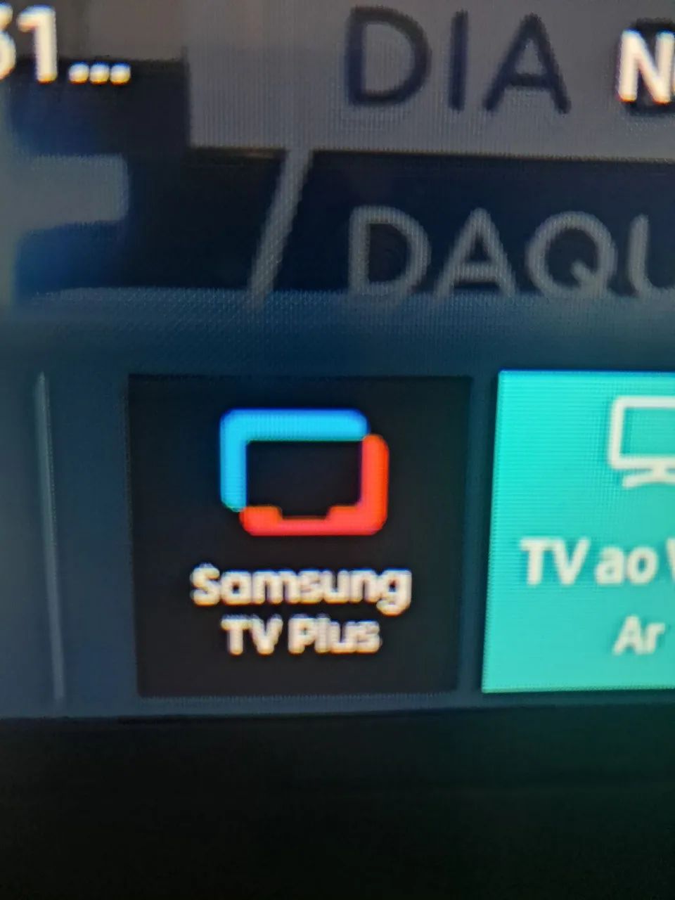Tv Samsung 32 polegadas canais de fora  - Foto 2