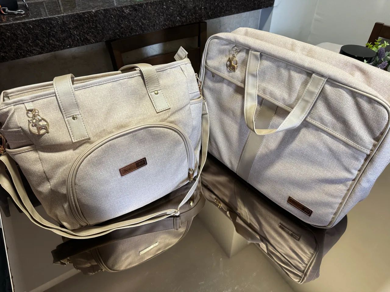 Kit maternidade ALCE - Bolsa e Mala - Foto 2