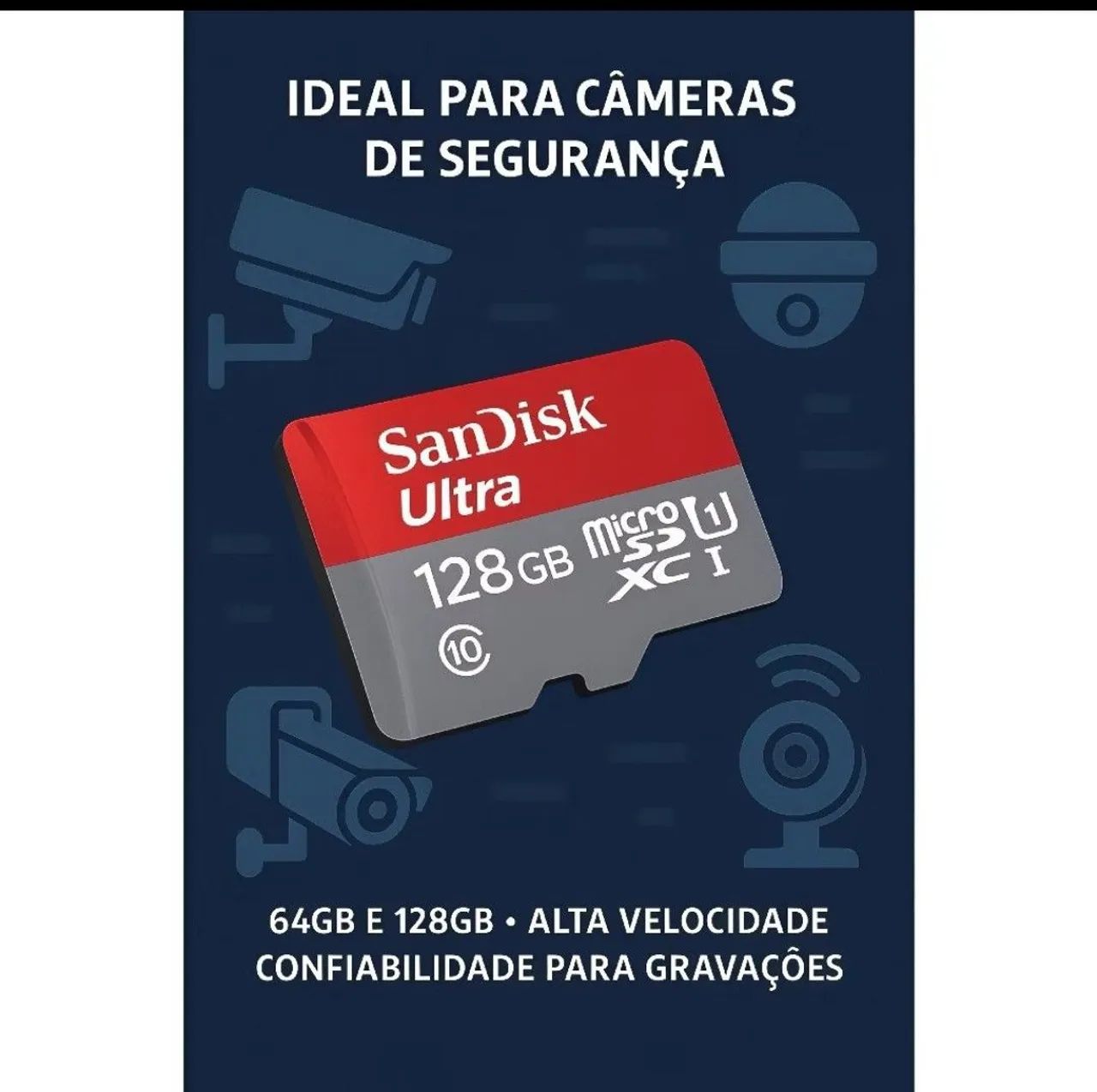 Cartão de memória micro sd 128g - Foto 2