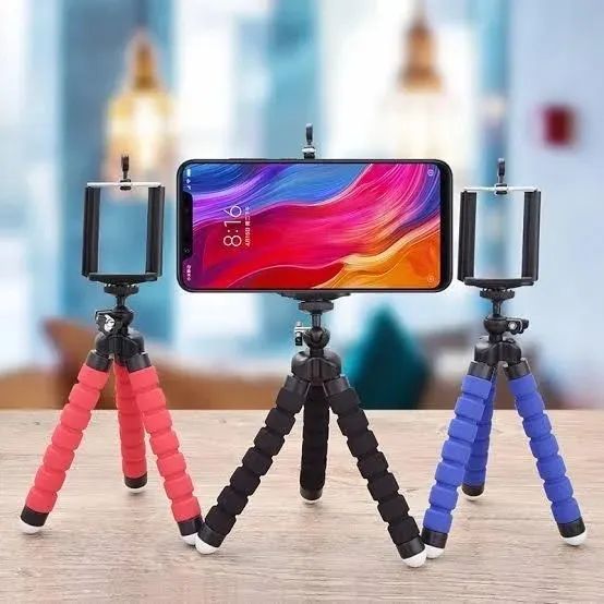 Tripé de Alta Flexibilidade 16cm p/ Celular - Suporte de Mesa -Loja Coimbra Computadores - Foto 5