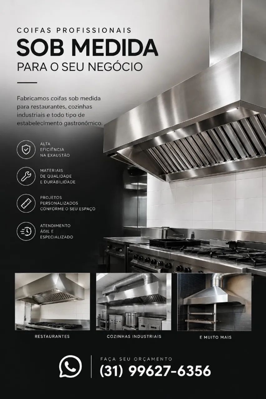 COIFA PARA RESTAURANTE