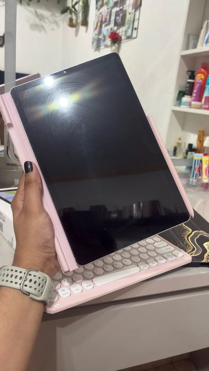 Tab S6 lite 64gb Semi novo + caixa + acessórios  - Foto 2