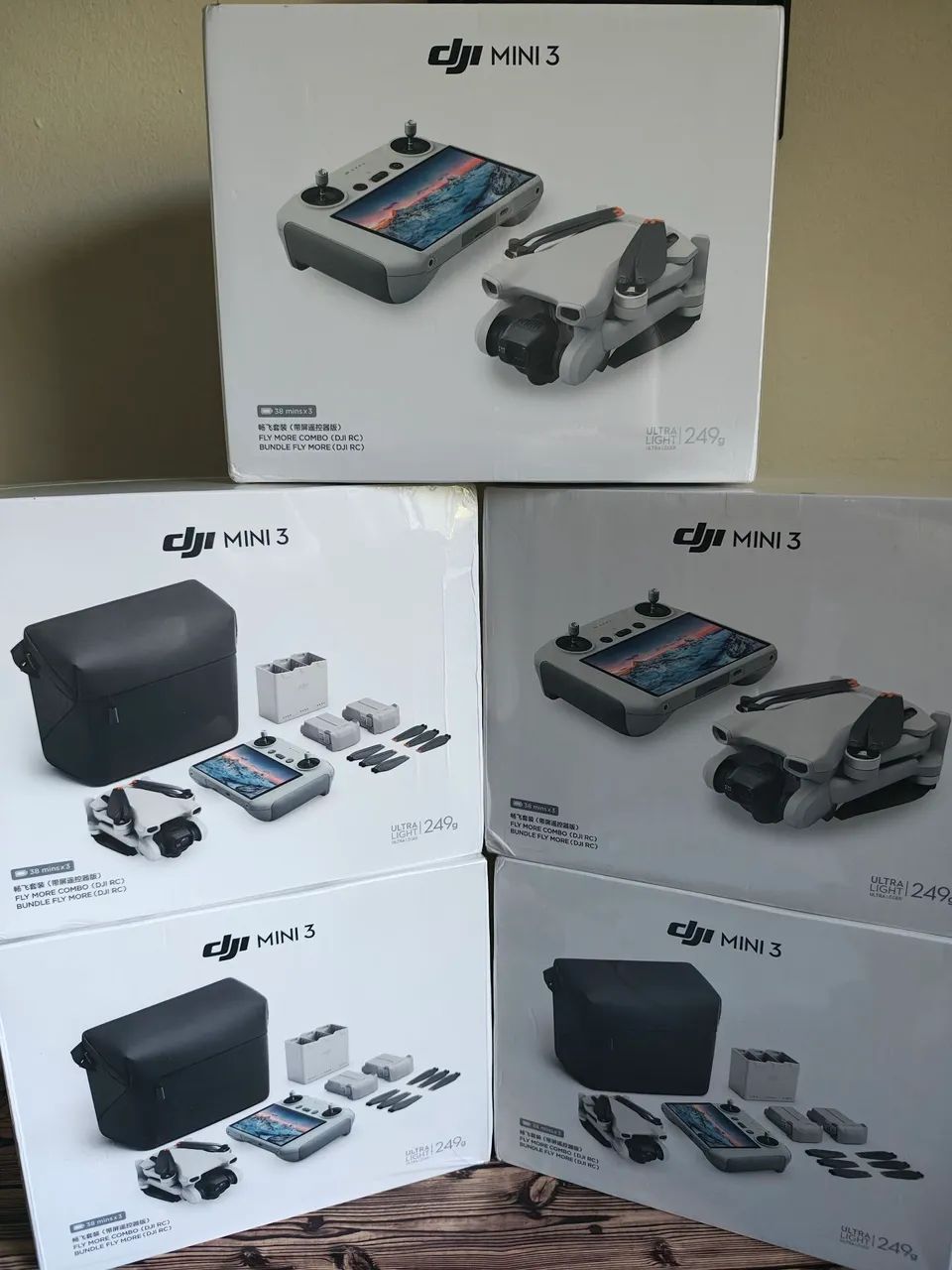 DJI mini 3 combo fly more RC tela LACRADO OFERTA EXCLUSIVA 