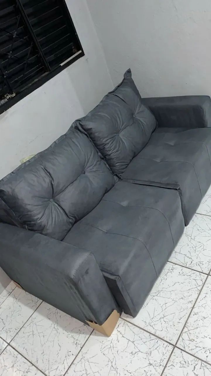 SOFA RETRATIL 1.80 PAGAMENTO NA ENTREGA E FRETE TOTALMENTE GRATUITO  - Foto 2