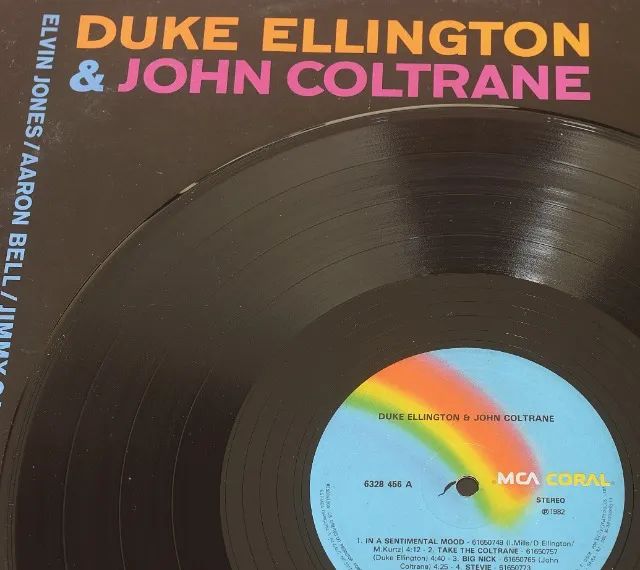 LP Duke Ellington e John Coltrane em Estado de Novo - Foto 2