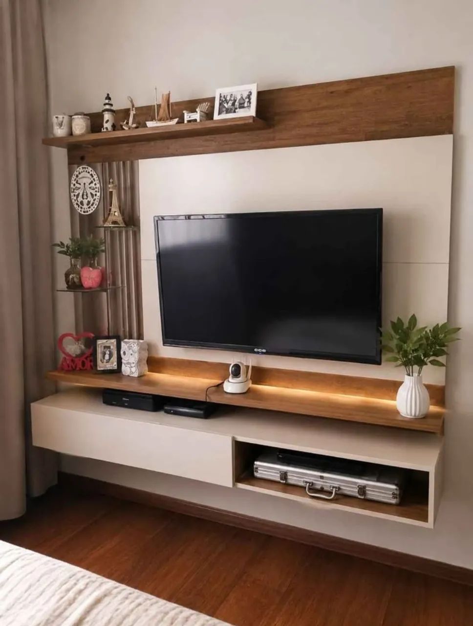 Rack com painel