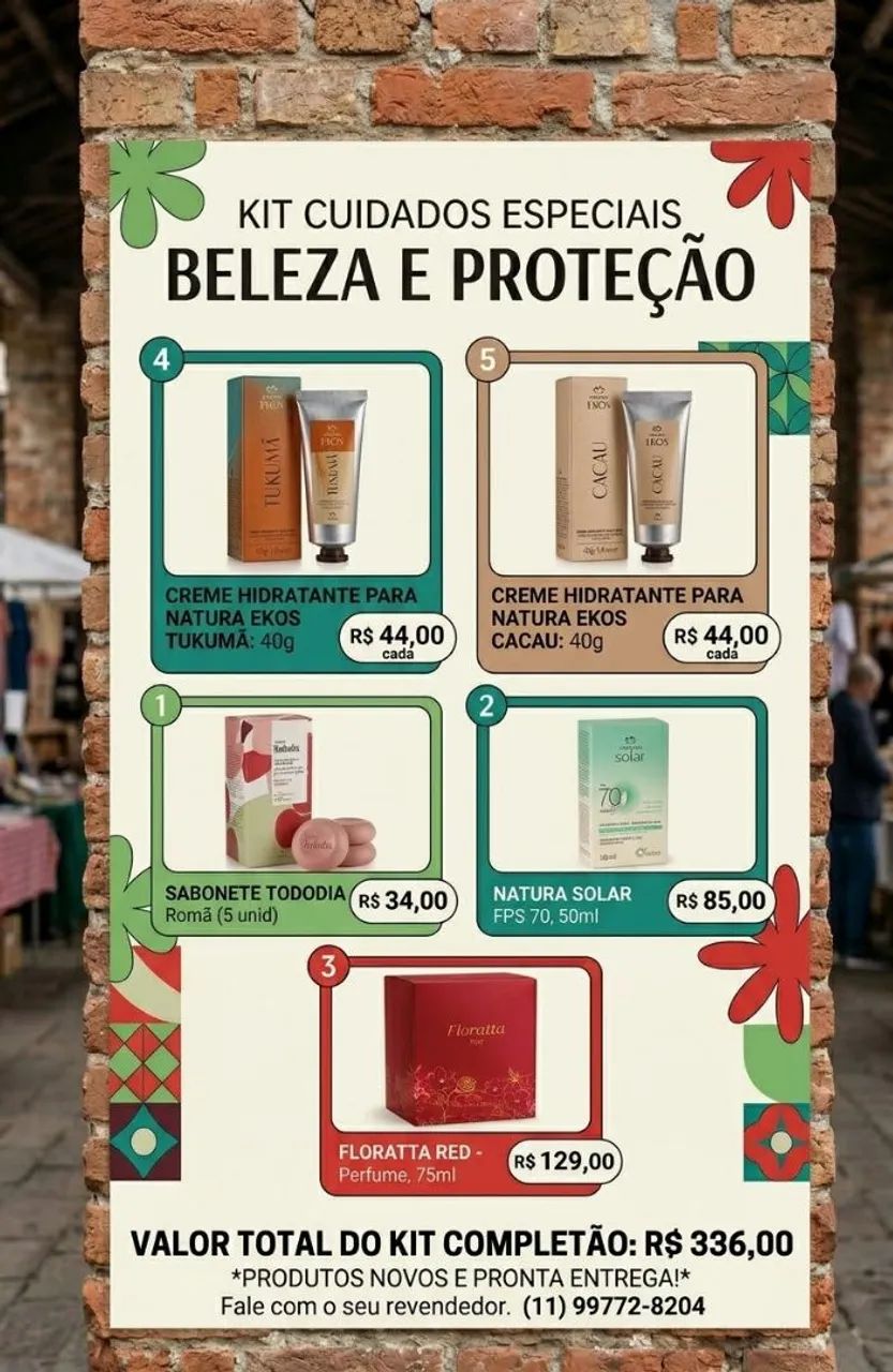 Boticário e natura 