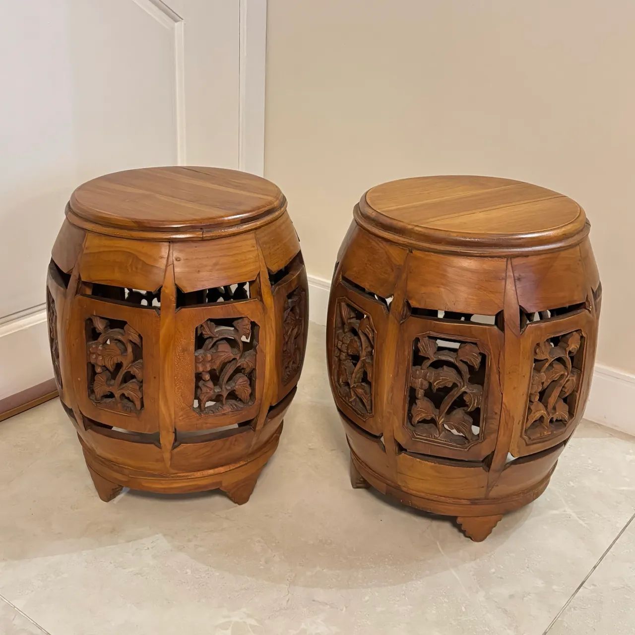Banqueta em Madeira - Bali - Foto 4