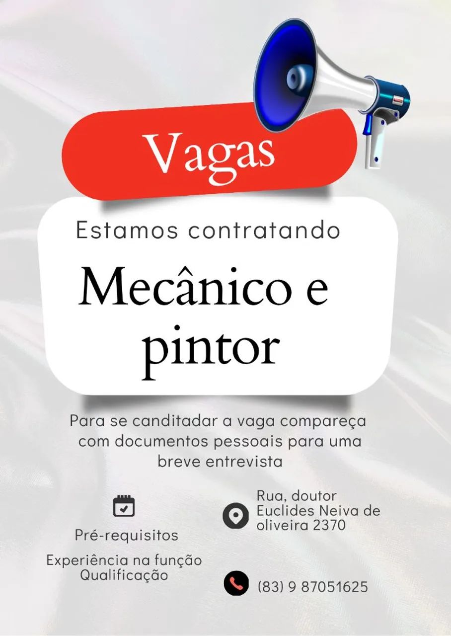 Vagas de emprego 