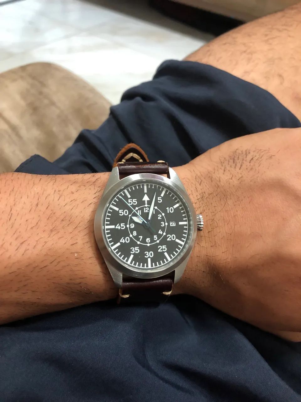 Relógio flieger tipo B aviador automático - Foto 3