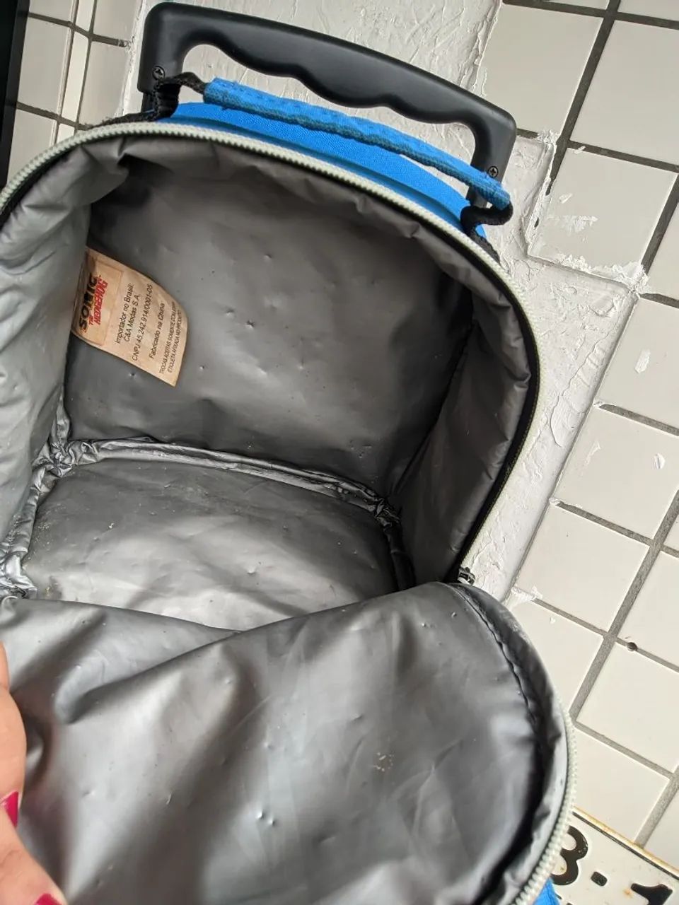 Mochila escolar + lancheira do Sonic  - Foto 6