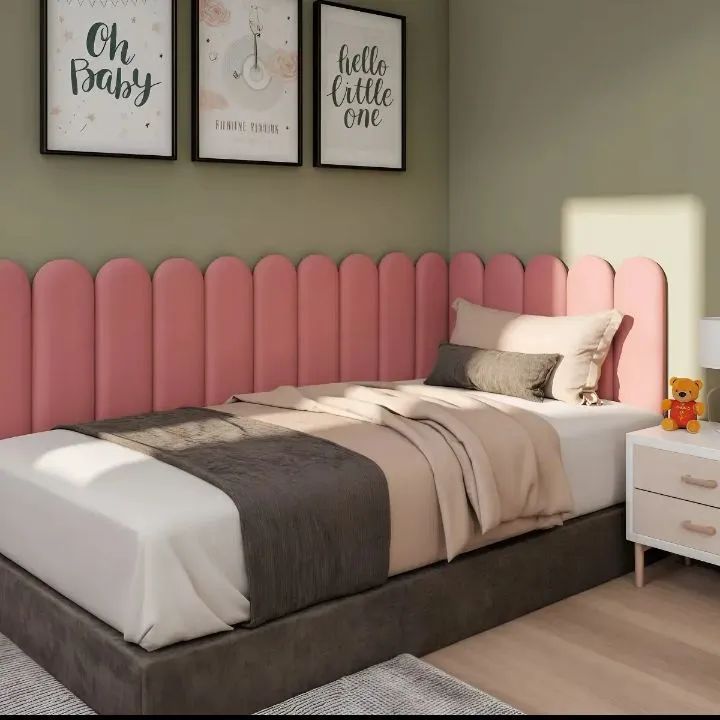 Kit 15 cabeceiras modular cama box nuvem 45x20cm. - Foto 3