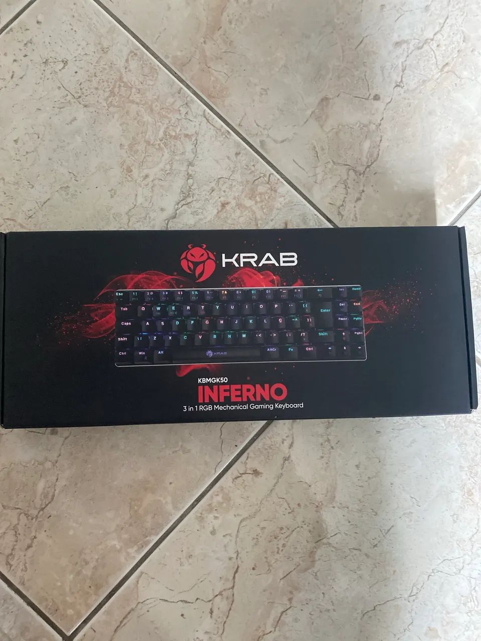 Teclado mecânico kbmgk50