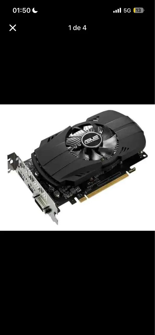 Placa de vídeo Asus 1050Ti 4GB - Foto 2