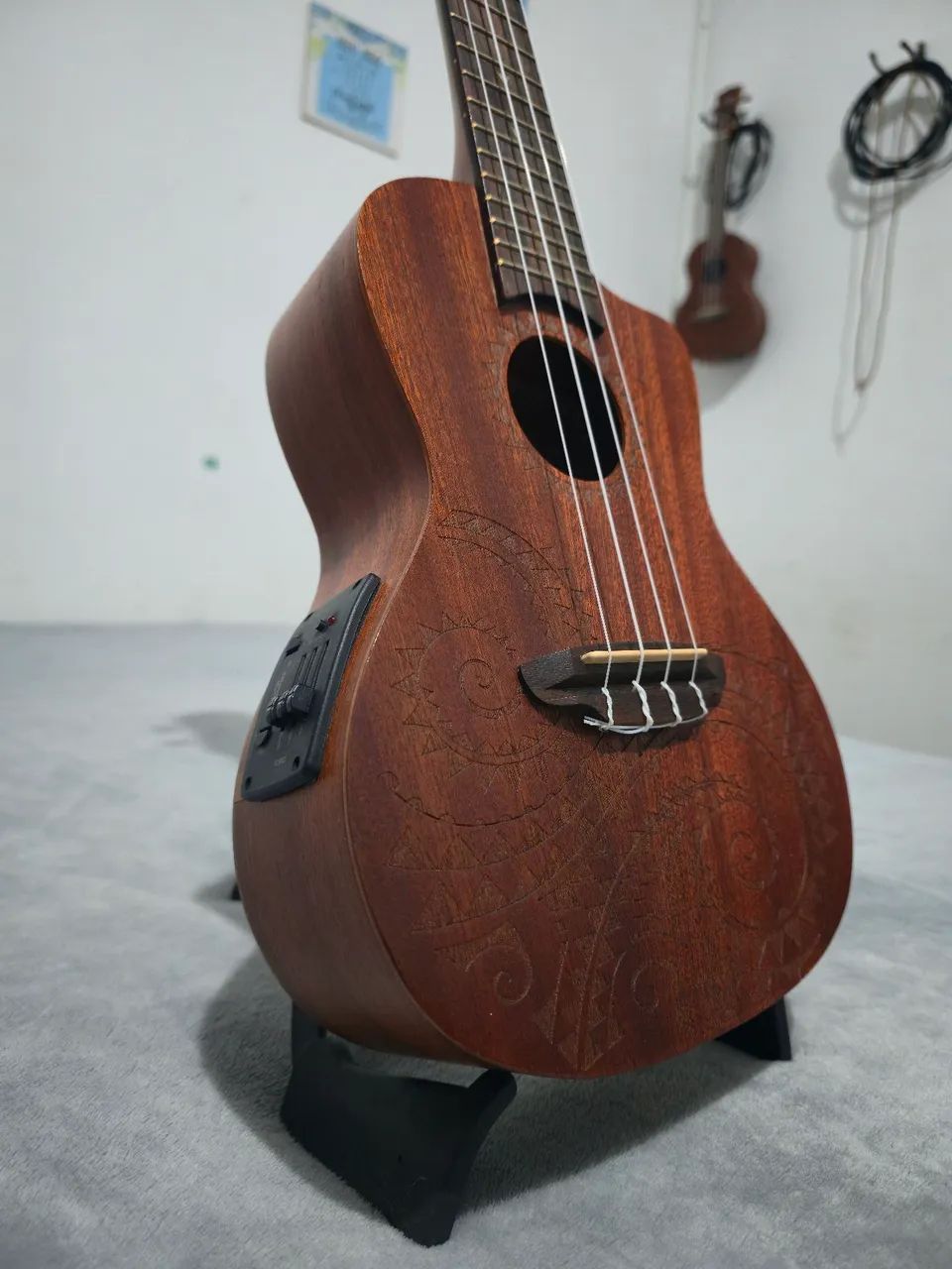 Ukulele eletroacústico - Luna - Foto 2