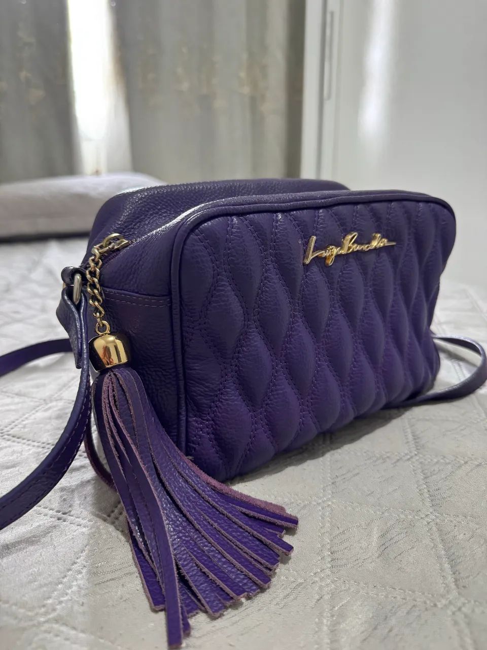 Bolsa Luiza Barcelos Média Roxo