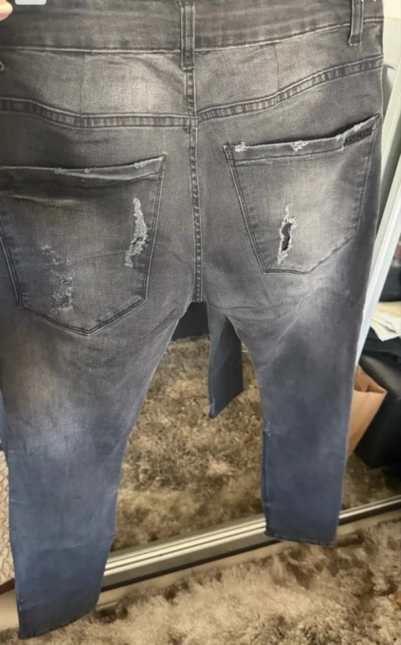 CALÇA JEANS JOHN JOHN DESTROED - ORIGINAL  - Foto 3