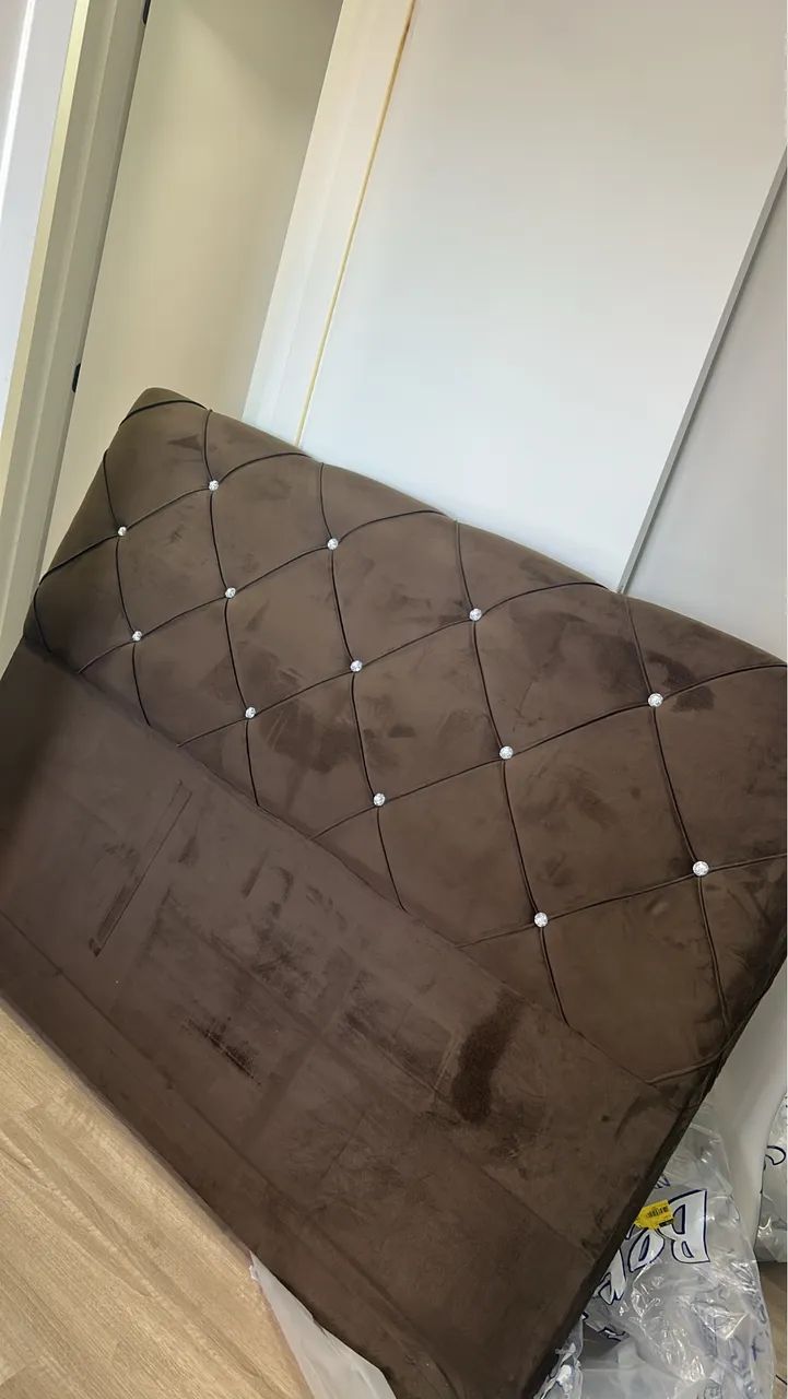 Vendo cabeceira para cama queen - Foto 2