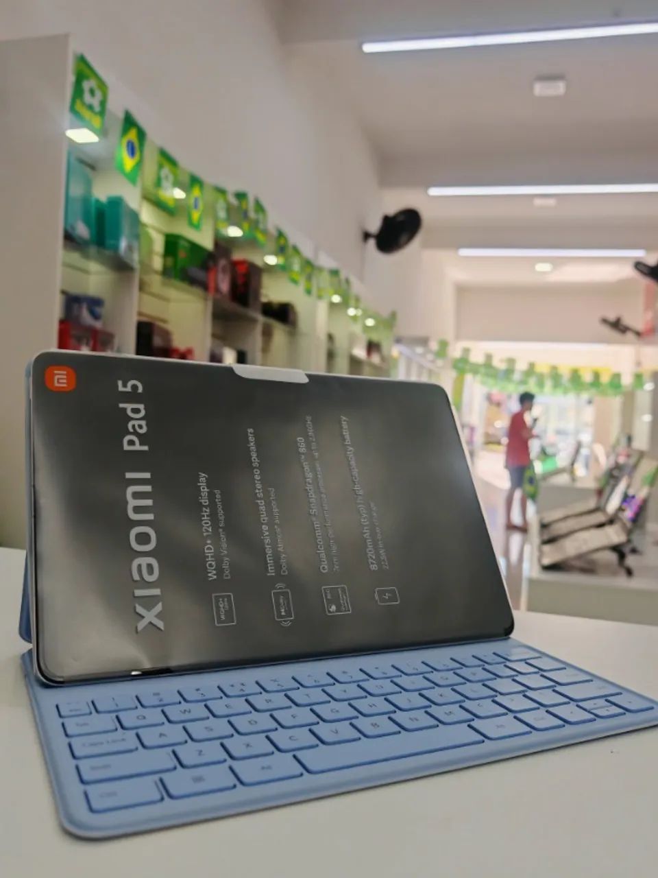Xiaomi Pad 5 256GB + Teclado e Caneta Xiaomi Originais - Impecável