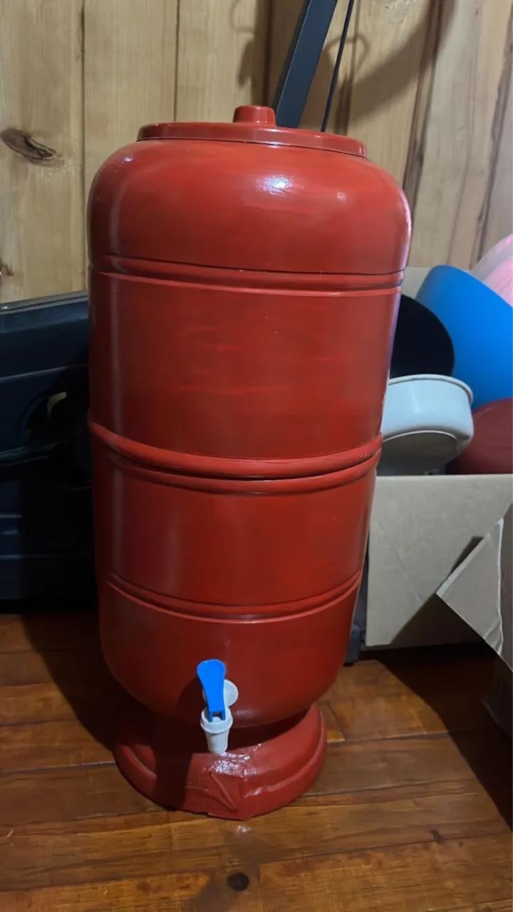 Filtro de água de barro 