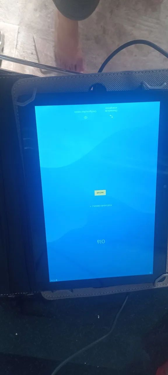 Tablet multilese com entrada para chip tela 10 polegadas 
