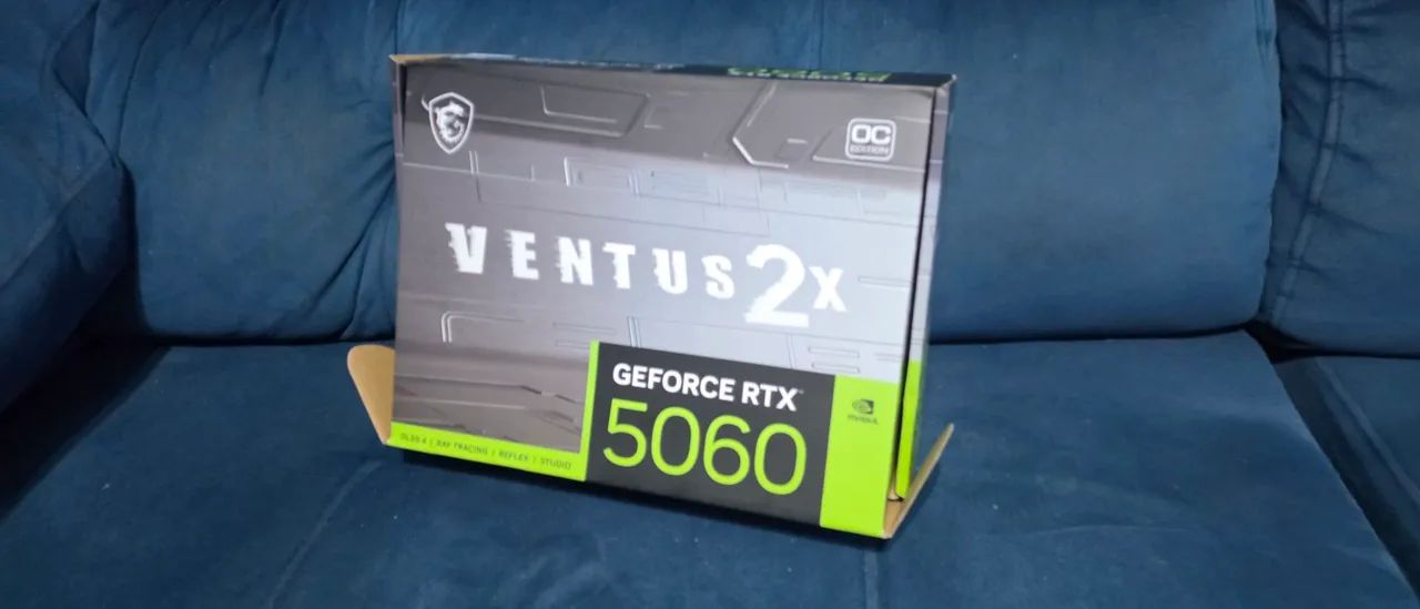 Placa de vídeo RTX 5060 Msi Ventus em perfeito estado - Foto 3