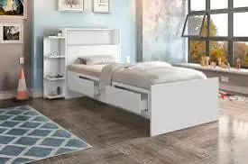 Cama solteiro com baú interno / pronta entrega  - Foto 2