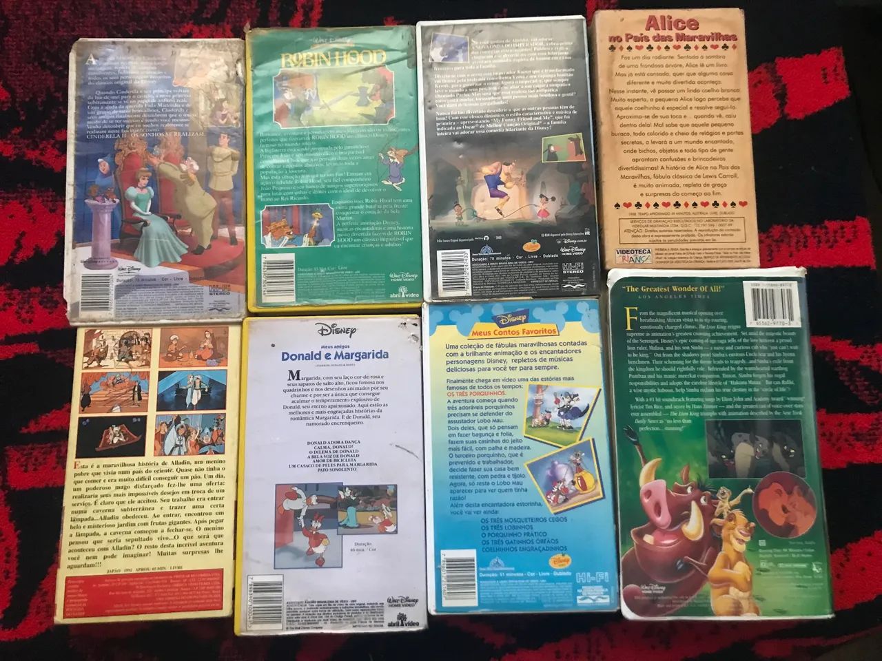 8 VHS de Desenho   - Foto 2
