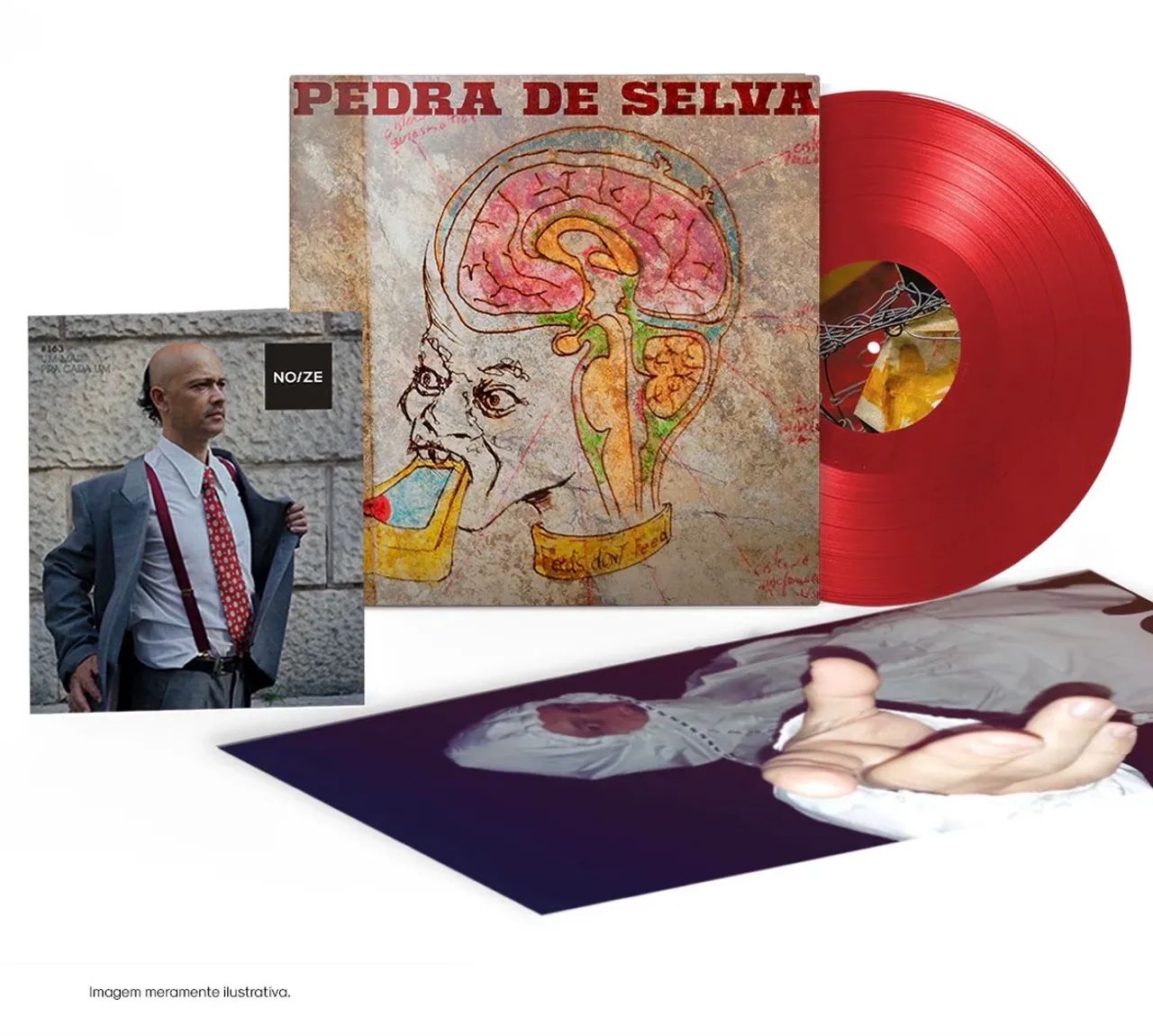 Vinil/LP - CURUMIN - Pedra de Selva - edição noize - lacrado 