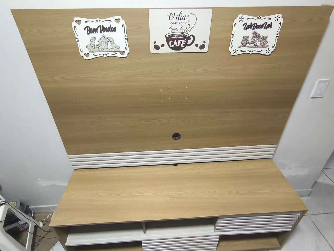 Painel de tv até 60 polegadas com rack - Foto 3