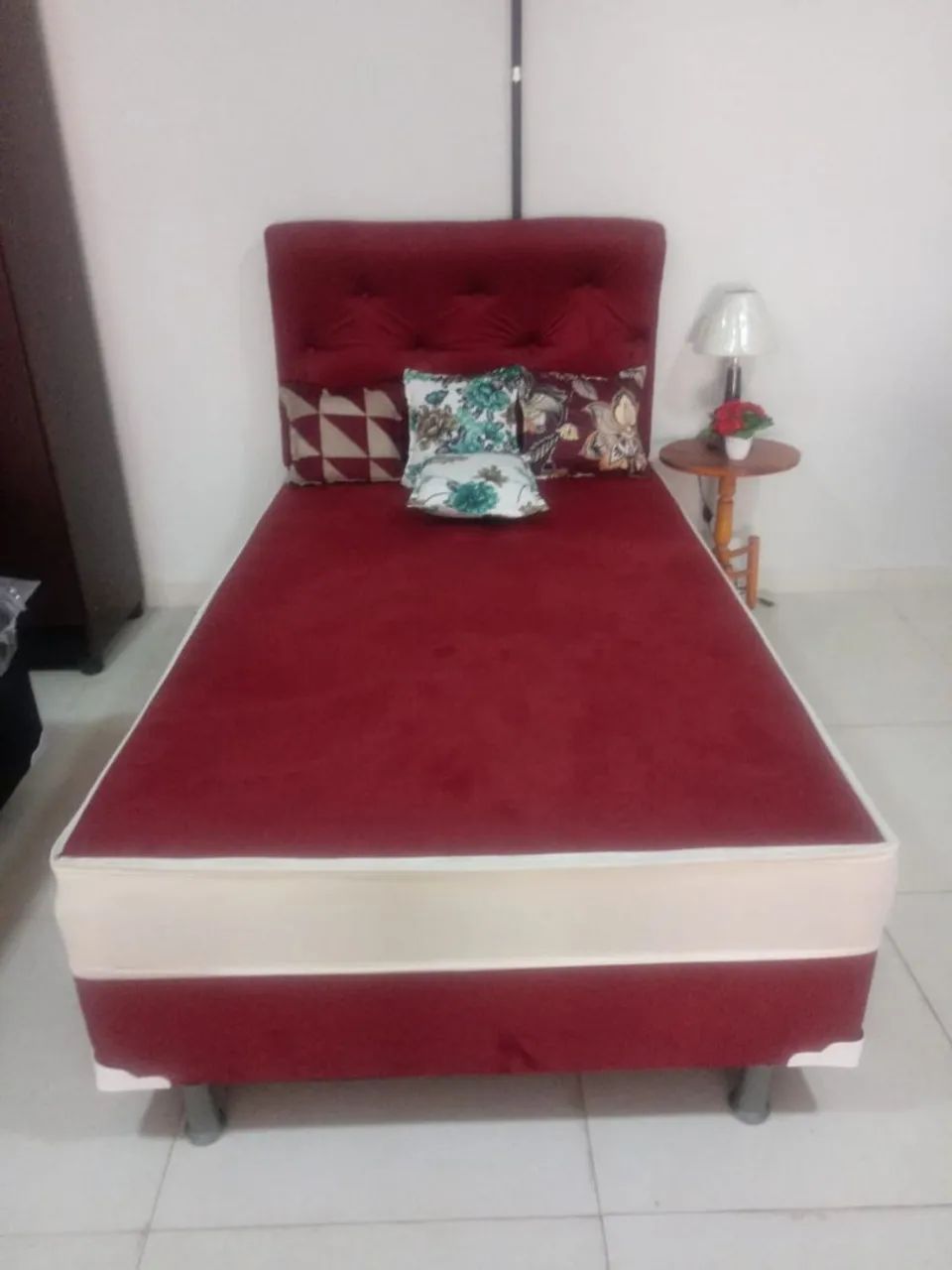 Cama unibox de Espuma, casal, solteiro,  solteirão  - Foto 3